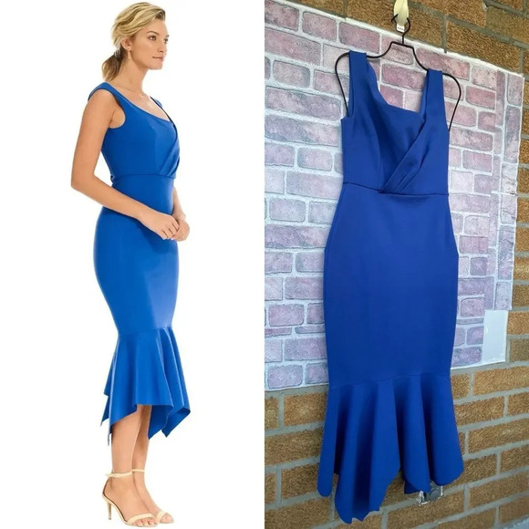 ELLIATT  Viola Dress in cobalt size small - Picture 3 of 16